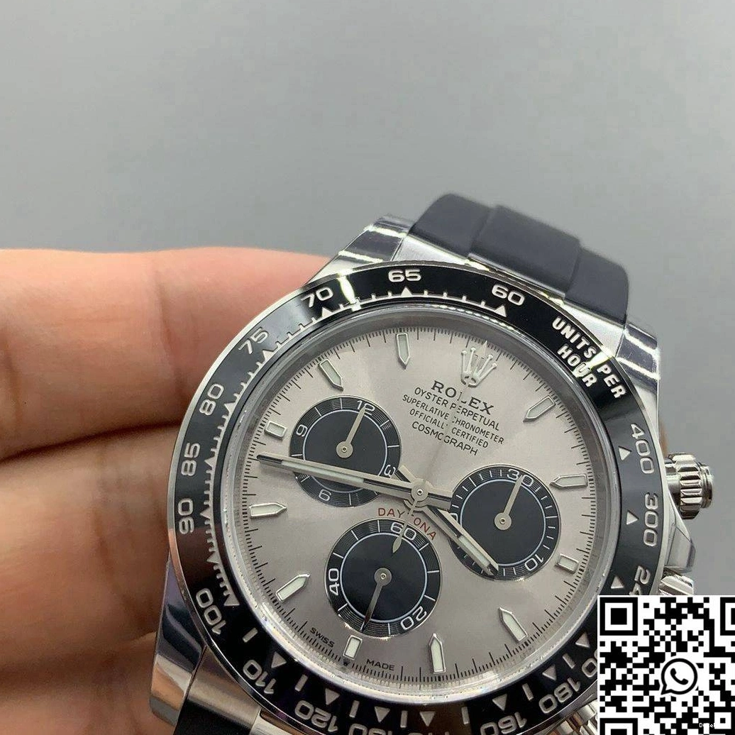 Factory Black Bezel VS 4131 Cosmograph Rolex M126519LN-0006 Daytona Movement 0705